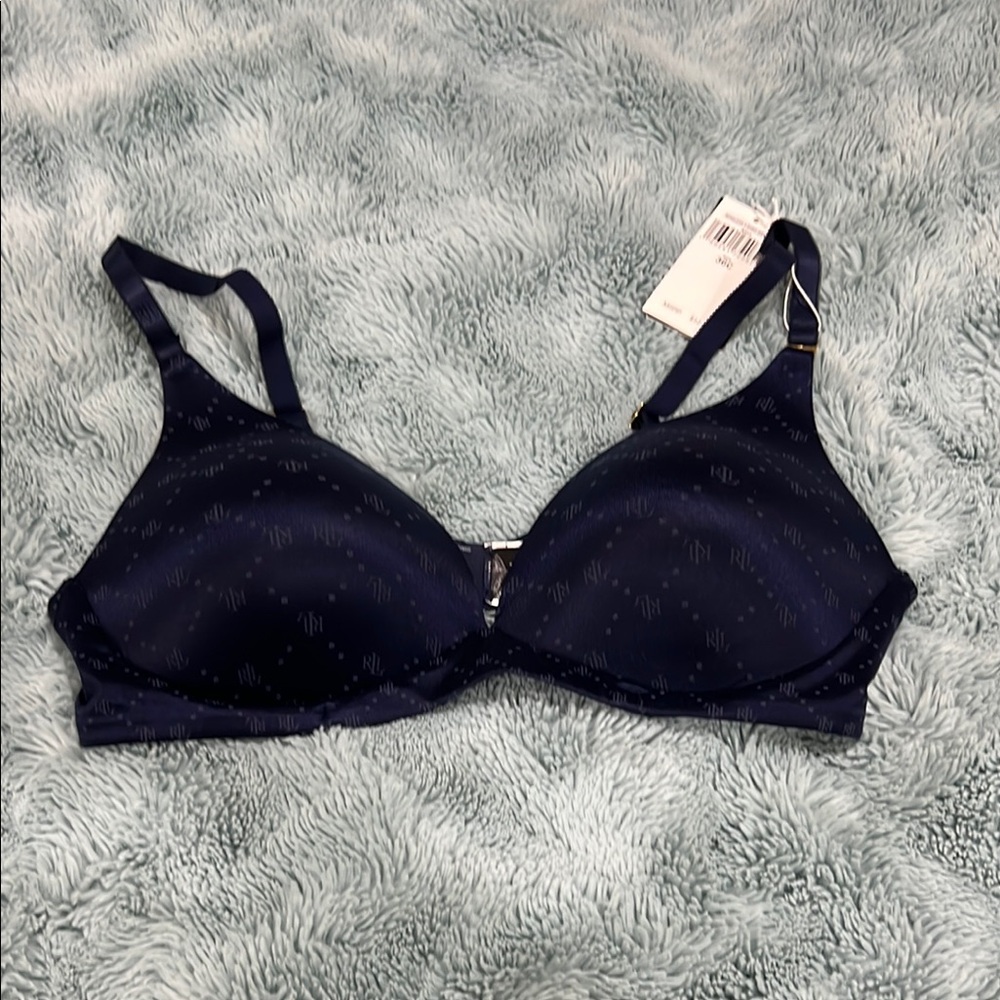 Ralph Lauren Blue Bra Intimates & Sleepwear